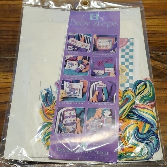 𝅺designs for the Needle Birth Announcement Kit - Picture 5 of 5